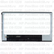 Матрица для ноутбука HP Pavilion G6-1228 (1366x768 HD) TN, 40pin, Глянцевая