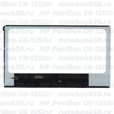 Матрица для ноутбука HP Pavilion G6-1252sr (1366x768 HD) TN, 40pin, Глянцевая