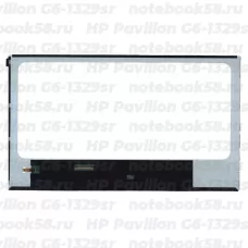 Матрица для ноутбука HP Pavilion G6-1329sr (1366x768 HD) TN, 40pin, Глянцевая