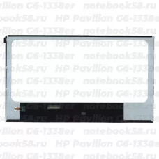 Матрица для ноутбука HP Pavilion G6-1338er (1366x768 HD) TN, 40pin, Глянцевая