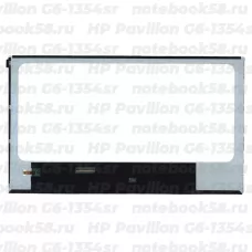 Матрица для ноутбука HP Pavilion G6-1354sr (1366x768 HD) TN, 40pin, Глянцевая