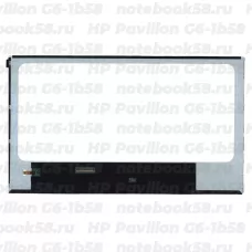 Матрица для ноутбука HP Pavilion G6-1b58 (1366x768 HD) TN, 40pin, Глянцевая