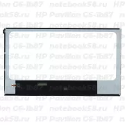 Матрица для ноутбука HP Pavilion G6-1b87 (1366x768 HD) TN, 40pin, Глянцевая