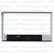 Матрица для ноутбука HP Pavilion G6-1b97 (1366x768 HD) TN, 40pin, Глянцевая