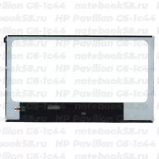 Матрица для ноутбука HP Pavilion G6-1c44 (1366x768 HD) TN, 40pin, Глянцевая