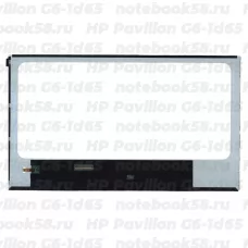 Матрица для ноутбука HP Pavilion G6-1d65 (1366x768 HD) TN, 40pin, Глянцевая