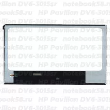 Матрица для ноутбука HP Pavilion DV6-3015sr (1366x768 HD) TN, 40pin, Глянцевая