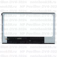 Матрица для ноутбука HP Pavilion DV6-3024 (1366x768 HD) TN, 40pin, Глянцевая