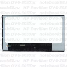 Матрица для ноутбука HP Pavilion DV6-3037nr (1366x768 HD) TN, 40pin, Глянцевая