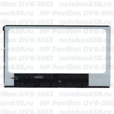 Матрица для ноутбука HP Pavilion DV6-3053 (1366x768 HD) TN, 40pin, Глянцевая