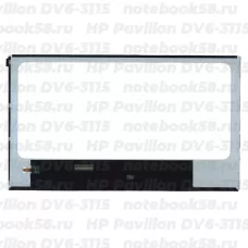 Матрица для ноутбука HP Pavilion DV6-3115 (1366x768 HD) TN, 40pin, Глянцевая