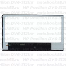 Матрица для ноутбука HP Pavilion DV6-3121nr (1366x768 HD) TN, 40pin, Глянцевая