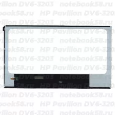 Матрица для ноутбука HP Pavilion DV6-3203 (1366x768 HD) TN, 40pin, Глянцевая