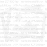 Матрица для ноутбука HP Pavilion G7-1001er (1600x900 HD+) TN, 40pin, Матовая