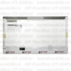 Матрица для ноутбука HP Pavilion G7-2361sr (1600x900 HD+) TN, 40pin, Матовая