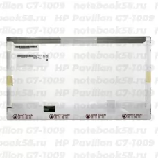 Матрица для ноутбука HP Pavilion G7-1009 (1600x900 HD+) TN, 40pin, Матовая