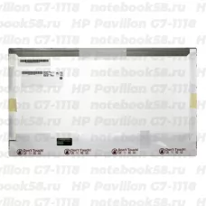 Матрица для ноутбука HP Pavilion G7-1118 (1600x900 HD+) TN, 40pin, Матовая