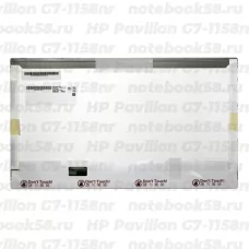 Матрица для ноутбука HP Pavilion G7-1158nr (1600x900 HD+) TN, 40pin, Матовая