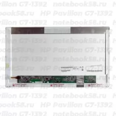 Матрица для ноутбука HP Pavilion G7-1392 (1600x900 HD+) TN, 40pin, Матовая