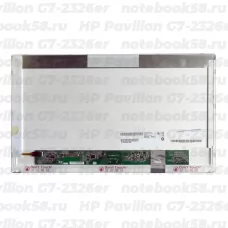 Матрица для ноутбука HP Pavilion G7-2326er (1600x900 HD+) TN, 40pin, Матовая