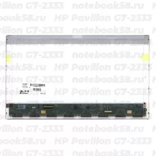 Матрица для ноутбука HP Pavilion G7-2333 (1600x900 HD+) TN, 40pin, Матовая