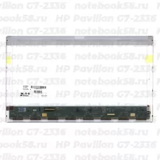 Матрица для ноутбука HP Pavilion G7-2336 (1600x900 HD+) TN, 40pin, Матовая
