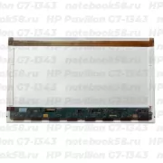 Матрица для ноутбука HP Pavilion G7-1343 (1600x900 HD+) TN, 40pin, Матовая