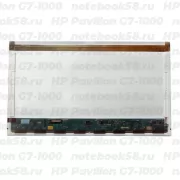 Матрица для ноутбука HP Pavilion G7-1000 (1600x900 HD+) TN, 40pin, Матовая