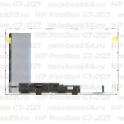 Матрица для ноутбука HP Pavilion G7-2127 (1600x900 HD+) TN, 40pin, Глянцевая