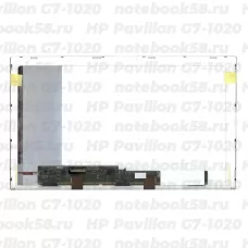 Матрица для ноутбука HP Pavilion G7-1020 (1600x900 HD+) TN, 40pin, Глянцевая