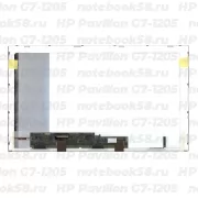 Матрица для ноутбука HP Pavilion G7-1205 (1600x900 HD+) TN, 40pin, Глянцевая