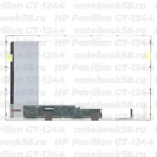 Матрица для ноутбука HP Pavilion G7-1244 (1600x900 HD+) TN, 40pin, Глянцевая