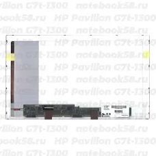 Матрица для ноутбука HP Pavilion G7t-1300 (1600x900 HD+) TN, 40pin, Матовая