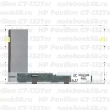 Матрица для ноутбука HP Pavilion G7-1327sr (1600x900 HD+) TN, 40pin, Матовая