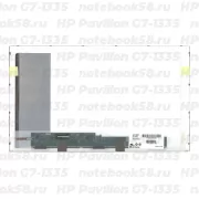 Матрица для ноутбука HP Pavilion G7-1335 (1600x900 HD+) TN, 40pin, Матовая