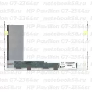 Матрица для ноутбука HP Pavilion G7-2364sr (1600x900 HD+) TN, 40pin, Матовая