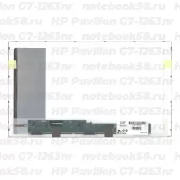 Матрица для ноутбука HP Pavilion G7-1263nr (1600x900 HD+) TN, 40pin, Матовая