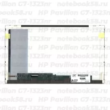 Матрица для ноутбука HP Pavilion G7-1323nr (1600x900 HD+) TN, 40pin, Матовая