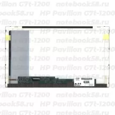 Матрица для ноутбука HP Pavilion G7t-1200 (1600x900 HD+) TN, 40pin, Матовая