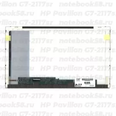 Матрица для ноутбука HP Pavilion G7-2117sr (1600x900 HD+) TN, 40pin, Матовая