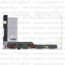 Матрица для ноутбука HP Pavilion G7-1281nr (1600x900 HD+) TN, 40pin, Матовая