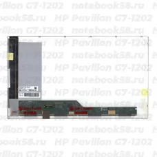 Матрица для ноутбука HP Pavilion G7-1202 (1600x900 HD+) TN, 40pin, Матовая