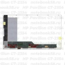 Матрица для ноутбука HP Pavilion G7-2354 (1600x900 HD+) TN, 40pin, Матовая