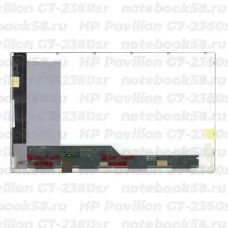 Матрица для ноутбука HP Pavilion G7-2360sr (1600x900 HD+) TN, 40pin, Матовая