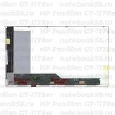 Матрица для ноутбука HP Pavilion G7-1178er (1600x900 HD+) TN, 40pin, Матовая