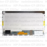 Матрица для ноутбука HP Pavilion G7-2351sr (1600x900 HD+) TN, 40pin, Глянцевая