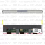 Матрица для ноутбука HP Pavilion G7t-1200 (1600x900 HD+) TN, 40pin, Матовая