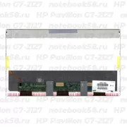 Матрица для ноутбука HP Pavilion G7-2127 (1600x900 HD+) TN, 40pin, Матовая