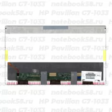 Матрица для ноутбука HP Pavilion G7-1033 (1600x900 HD+) TN, 40pin, Матовая