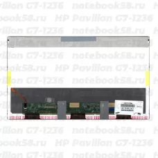 Матрица для ноутбука HP Pavilion G7-1236 (1600x900 HD+) TN, 40pin, Матовая